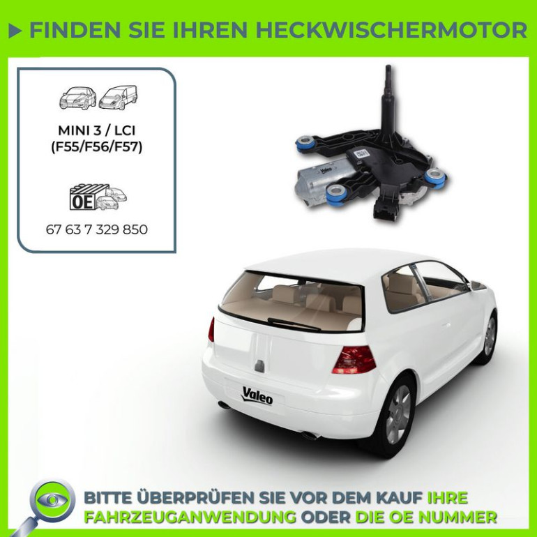 Wischermotor 582707 Wischermotor 582707