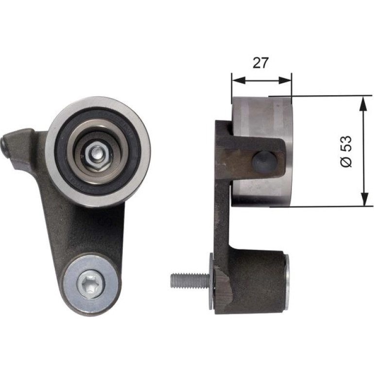 Spannrolle, Zahnriemen T41165 Spannrolle, Zahnriemen T41165