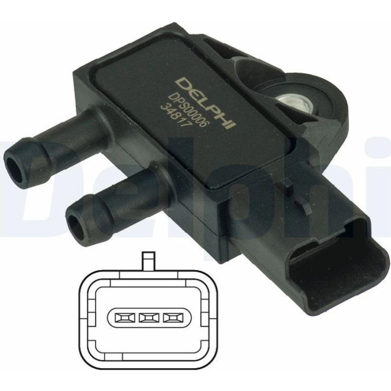 Sensor, Abgasdruck DPS00006 Sensor, Abgasdruck DPS00006