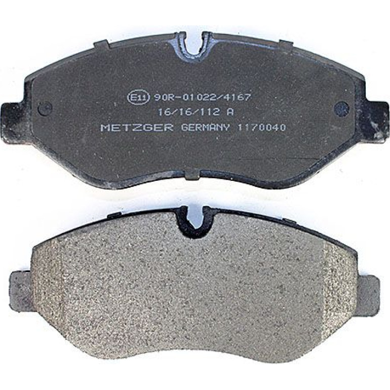 Bremsbelagsatz, Scheibenbremse 1170040