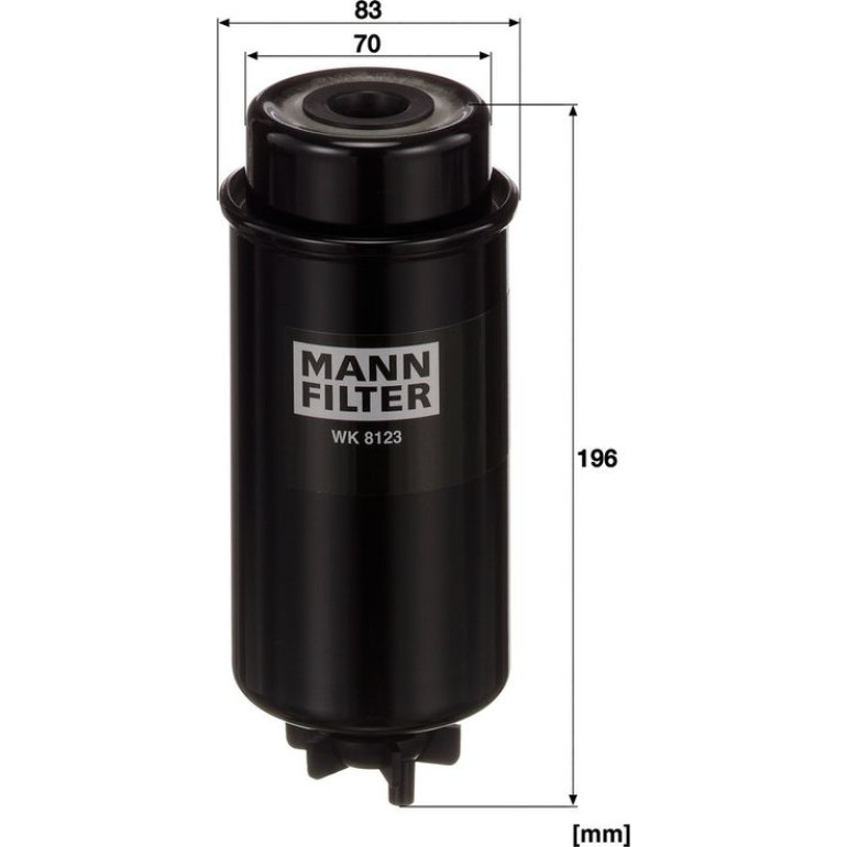 Kraftstofffilter WK 8123