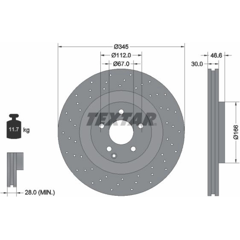 Bremsscheibe 92123703 Bremsscheibe 92123703