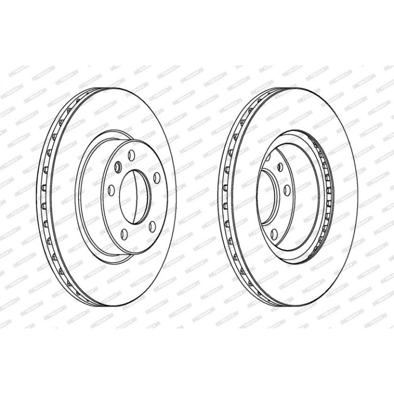 Bremsscheibe DDF697 Bremsscheibe DDF697