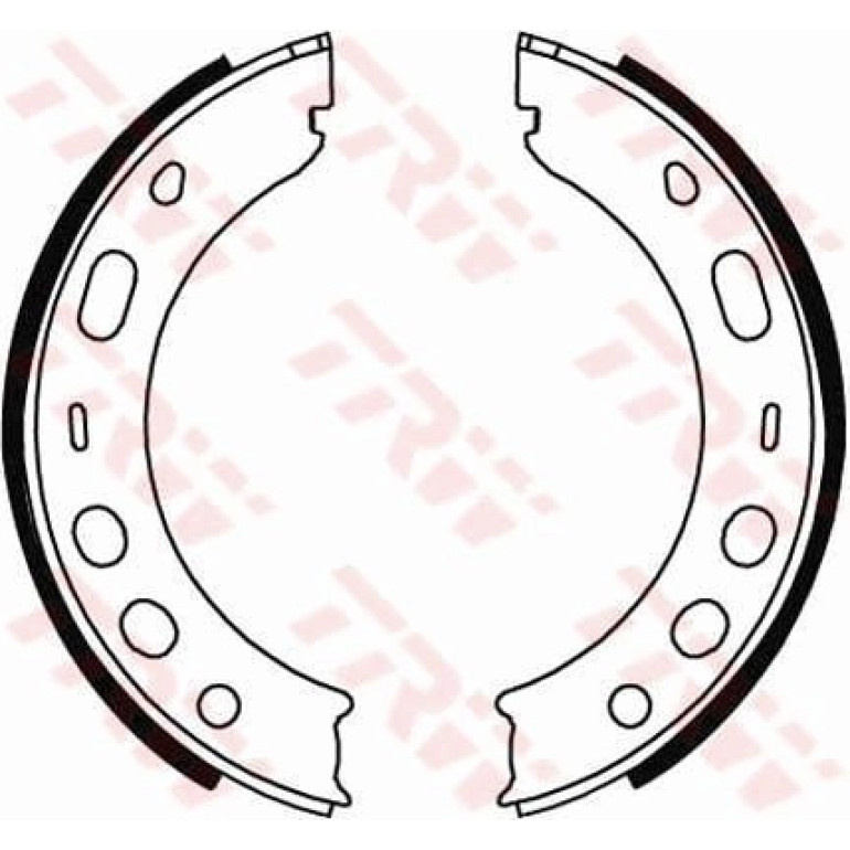 Bremsbackensatz, Feststellbremse GS8706 Bremsbackensatz, Feststellbremse GS8706