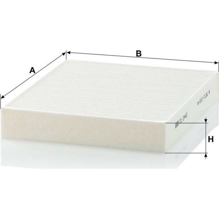 MANN-FILTER CU 2442 Innenraumfilter, Partikelfilter