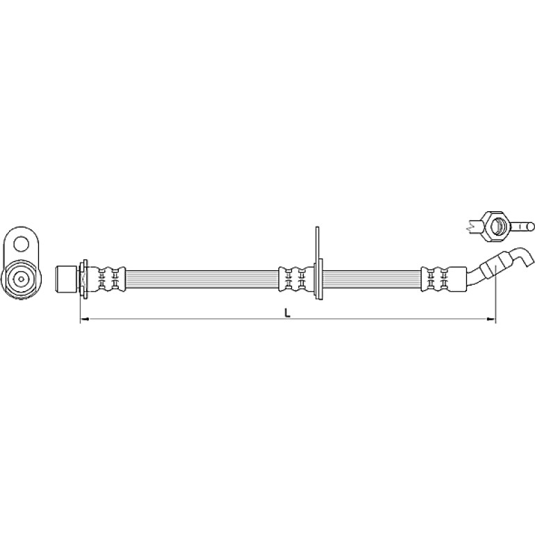 Bremsschlauch 4110621