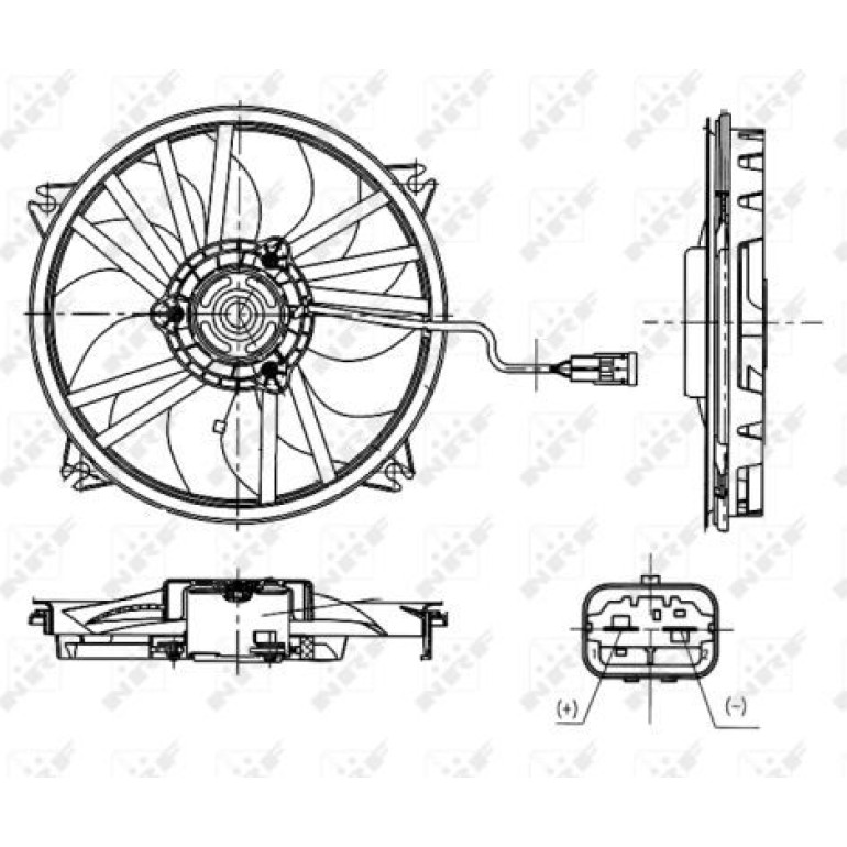 Lüfter, Motorkühlung 47665 Lüfter, Motorkühlung 47665