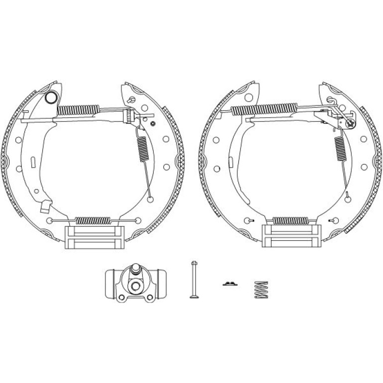 Bremsbackensatz 84048008 Bremsbackensatz 84048008