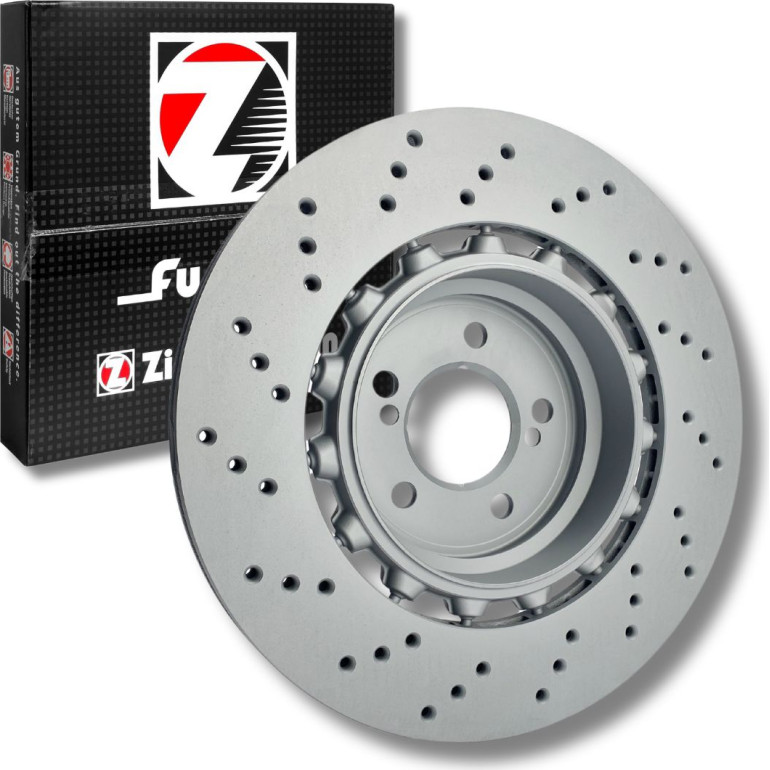 ZIMMERMANN 150.2943.70 Bremsscheibe für BMW 3er, 4er, 2er 370x24mm, 7/5, 5x120, Belüftet, gelocht, zweiteilige Bremsscheibe, beschichtet, legiert/hochgekohlt