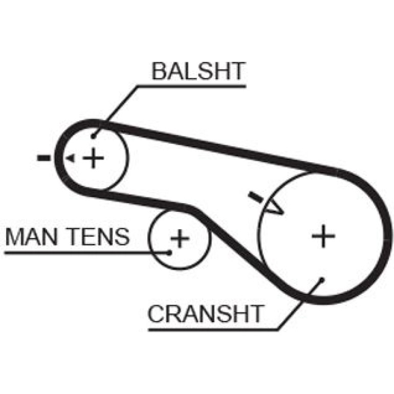 Zahnriemensatz K02T313 Zahnriemensatz K02T313