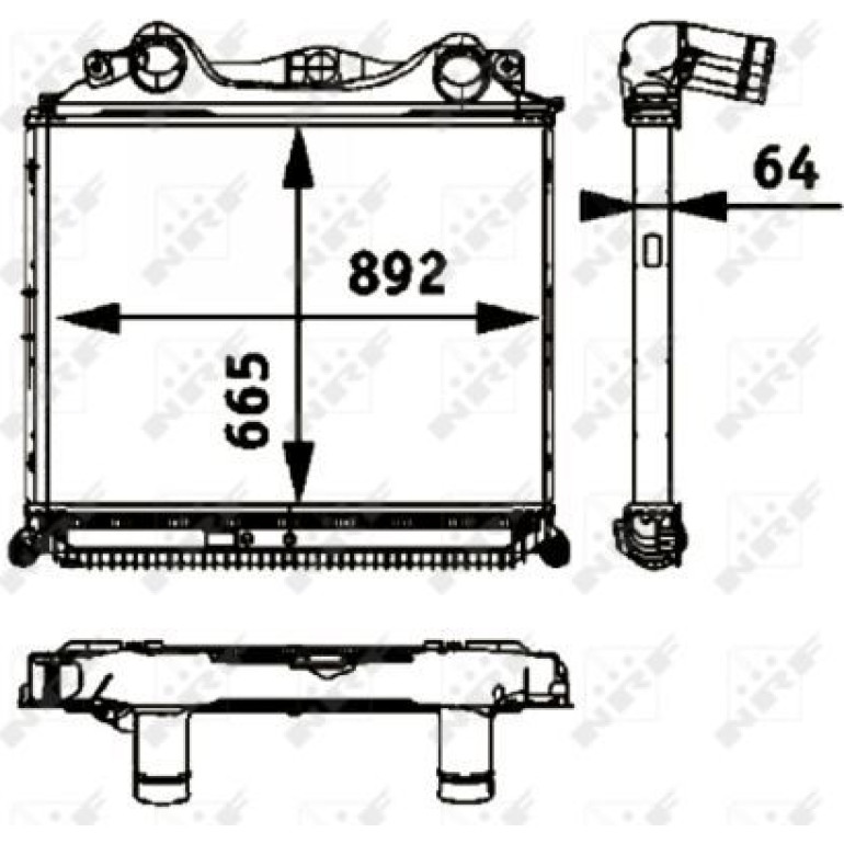Ladeluftkühler 30205