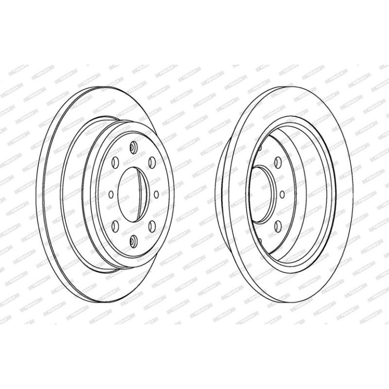 Bremsscheibe DDF468C Bremsscheibe DDF468C