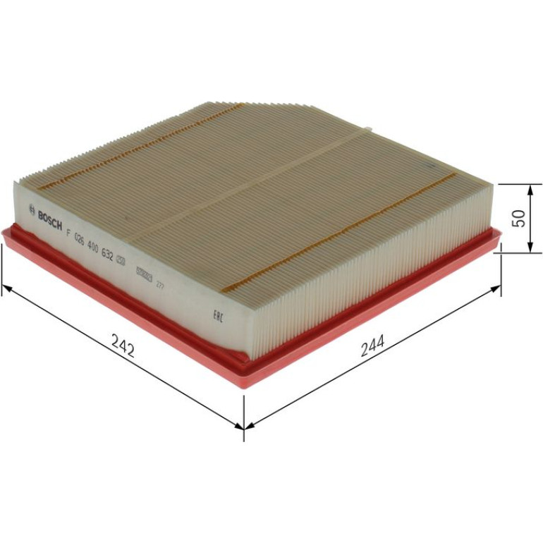 Luftfilter F 026 400 632 Luftfilter F 026 400 632