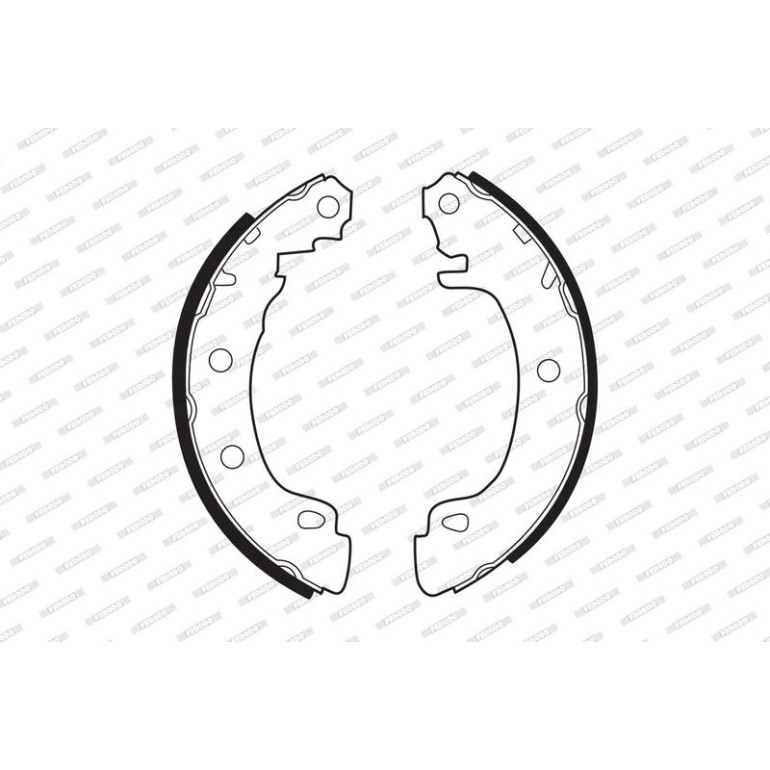 Bremsbackensatz FSB544 Bremsbackensatz FSB544