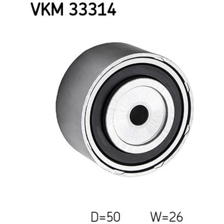Umlenk-/Führungsrolle, Keilrippenriemen VKM 33314