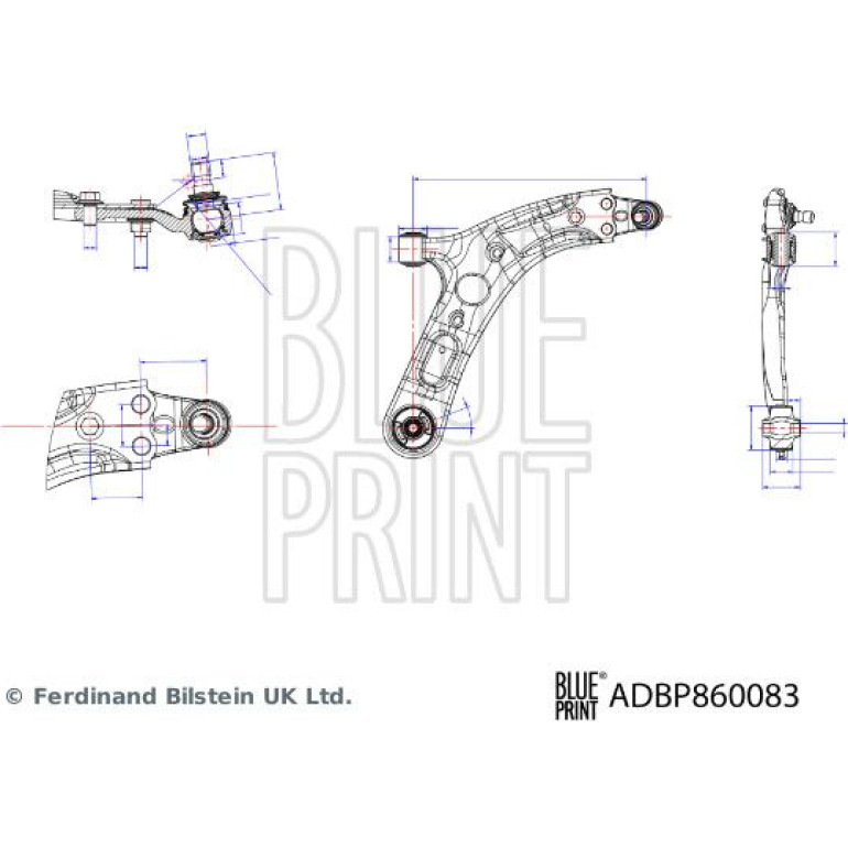 Lenker, Radaufhängung ADBP860083