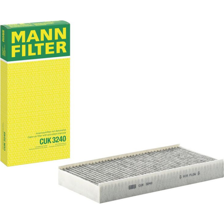 MANN-FILTER CUK 3240 Innenraumfilter, Aktivkohlefilter MANN-FILTER CUK 3240 Innenraumfilter, Aktivkohlefilter