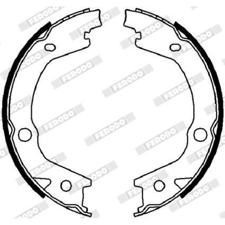 Bremsbackensatz, Feststellbremse FSB4021 Bremsbackensatz, Feststellbremse FSB4021