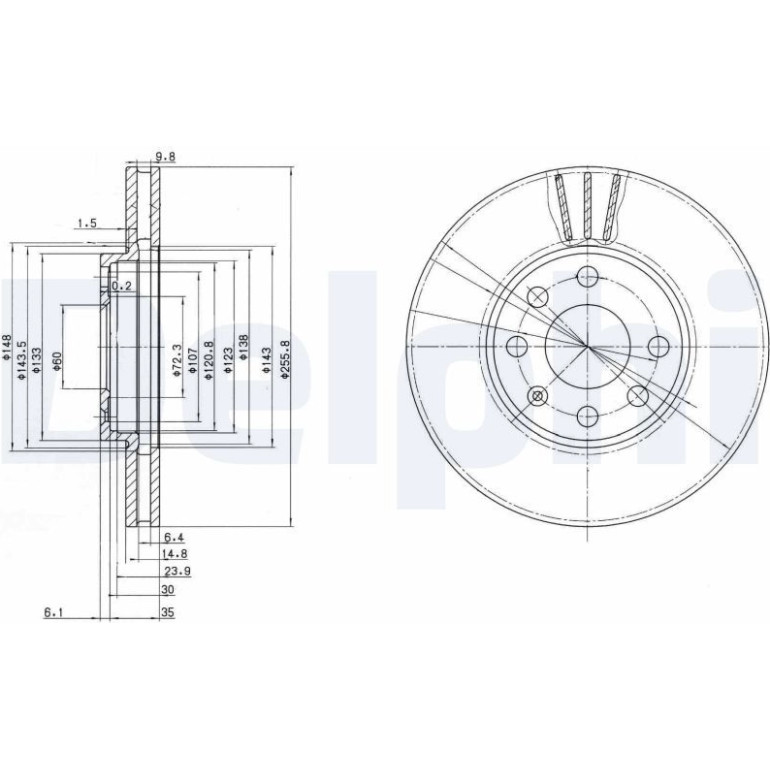 Bremsscheibe BG3404C Bremsscheibe BG3404C
