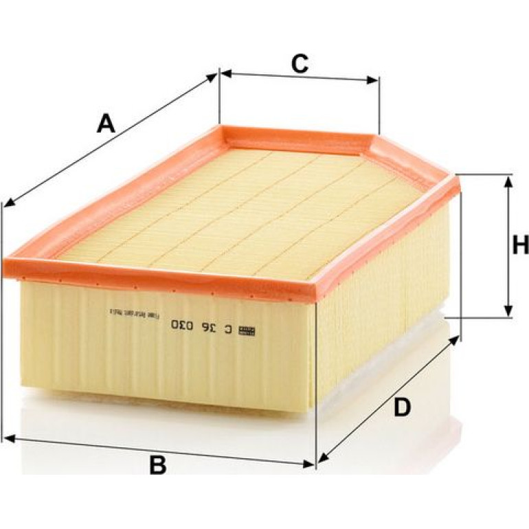 MANN-FILTER C 36 030 Luftfilter