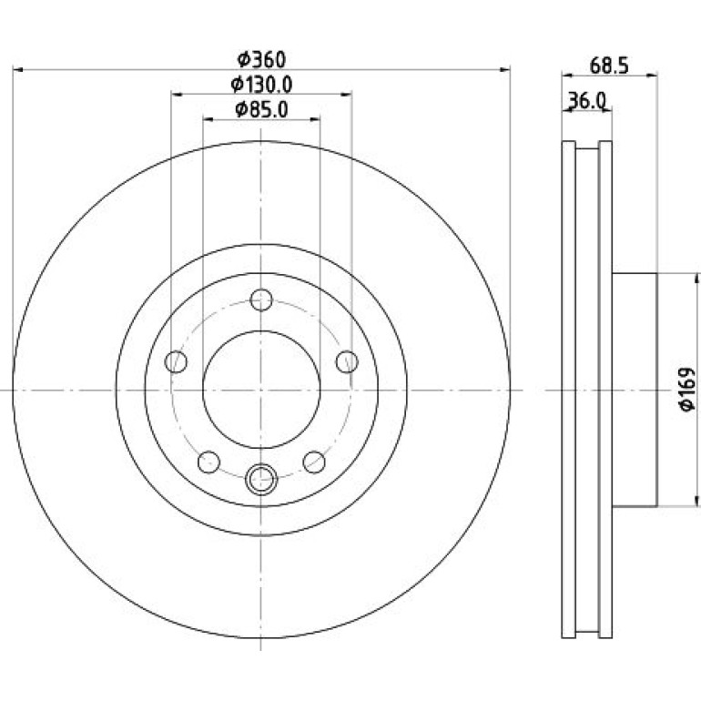 Bremsscheibe 8DD 355 123-211