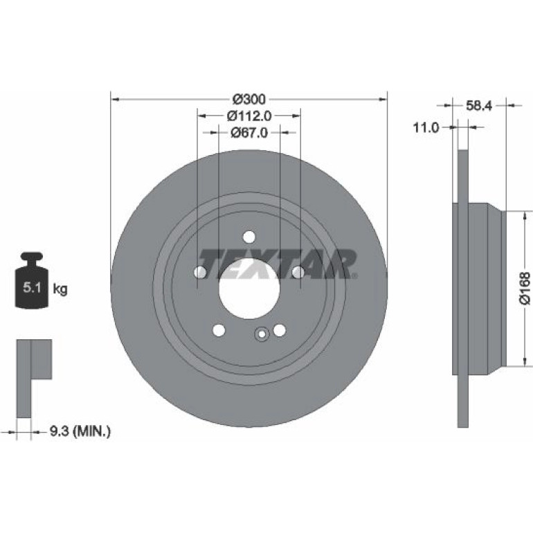 Bremsscheibe 92099403