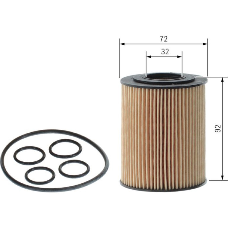 BOSCH F 026 407 073 Ölfilter BOSCH F 026 407 073 Ölfilter