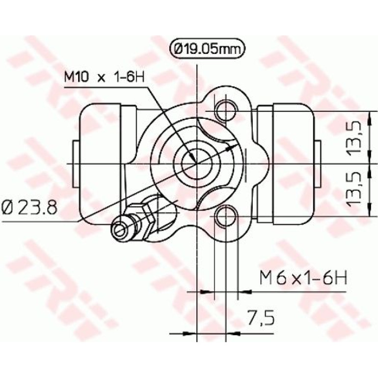 Radbremszylinder BWD266 Radbremszylinder BWD266