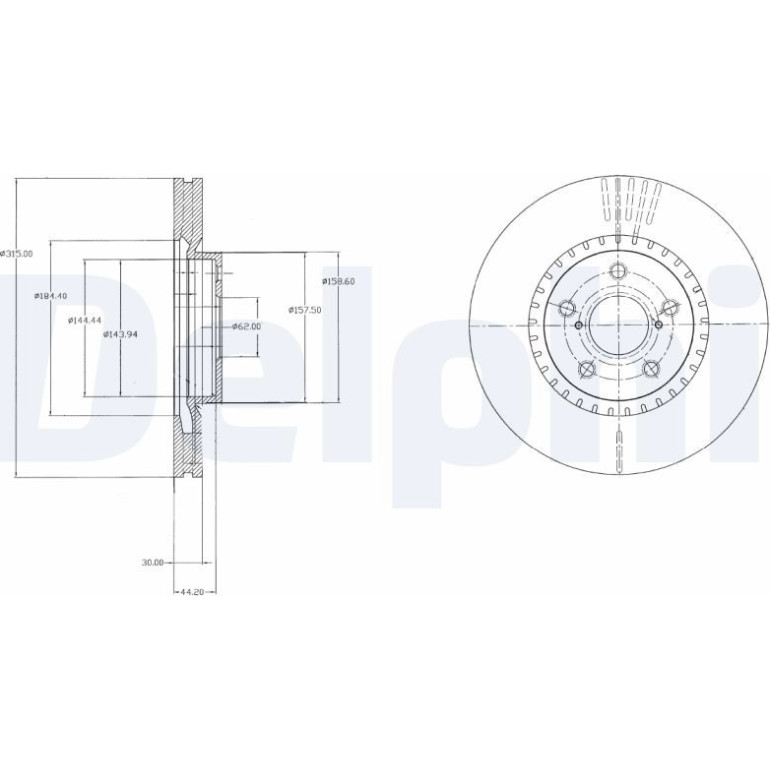 Bremsscheibe BG9074 Bremsscheibe BG9074
