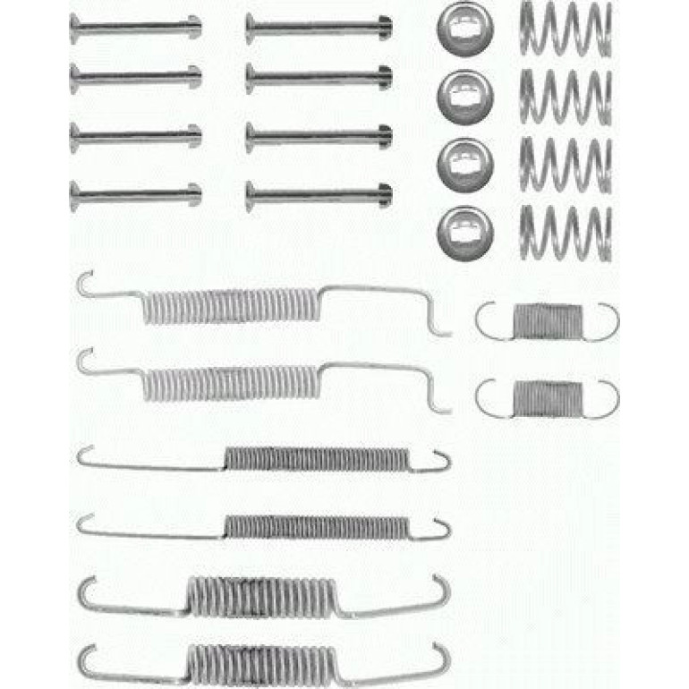 Zubehörsatz, Bremsbacken 8DZ 355 200-011 Zubehörsatz, Bremsbacken 8DZ 355 200-011