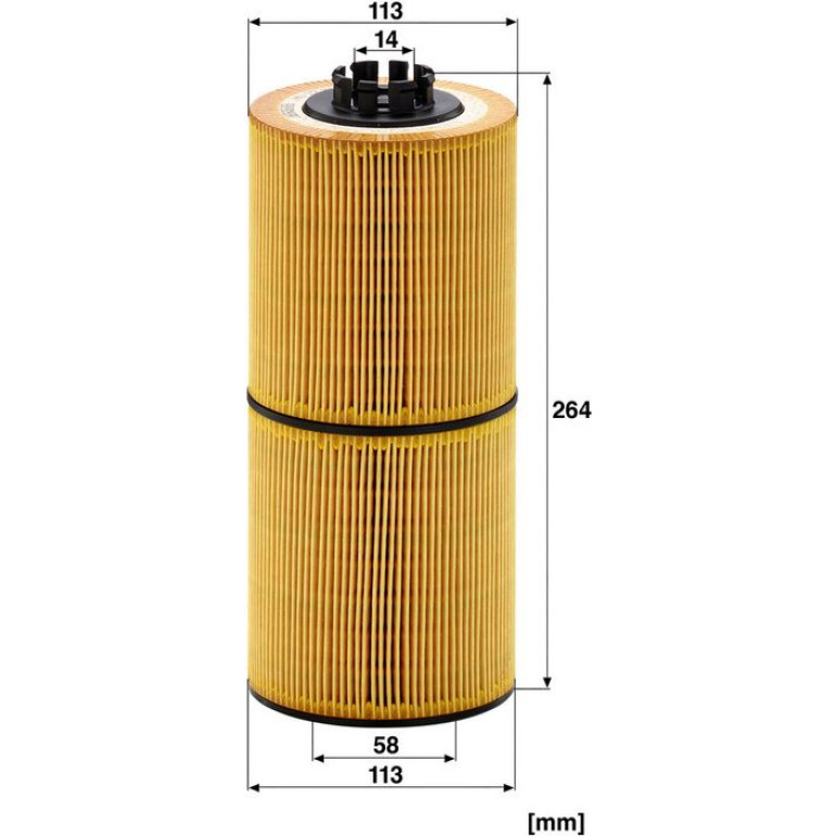 Ölfilter HU 12 001 Z