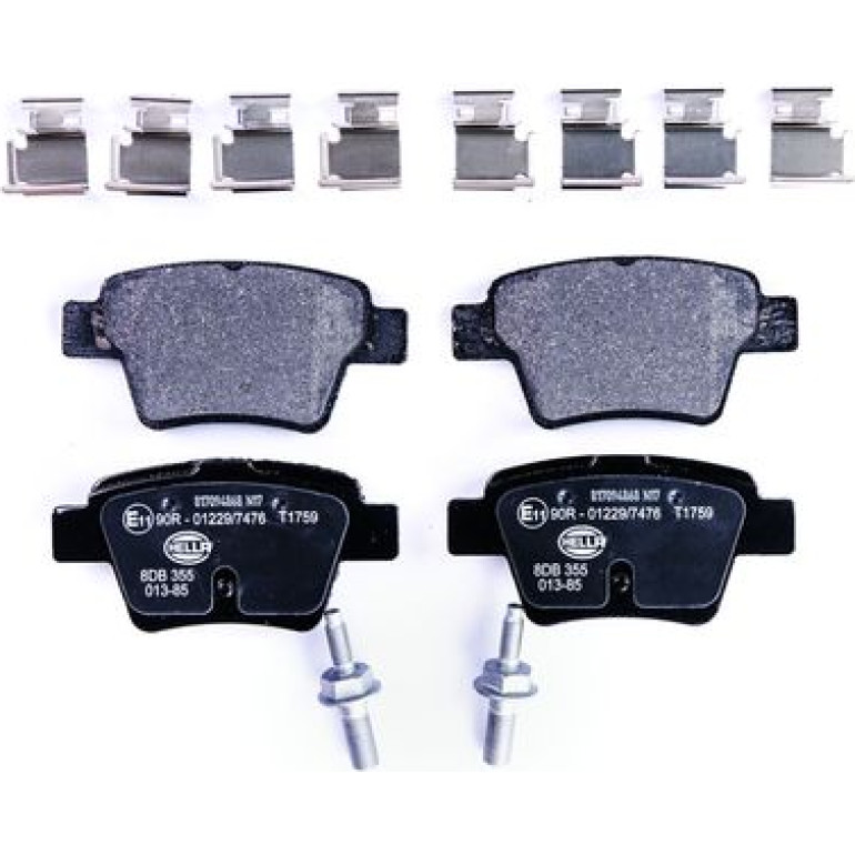 Bremsbelagsatz, Scheibenbremse 8DB 355 013-851 Bremsbelagsatz, Scheibenbremse 8DB 355 013-851
