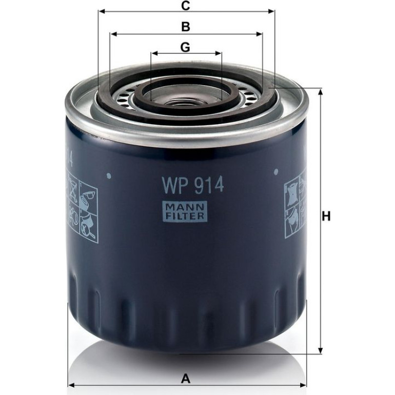 Ölfilter WP 914