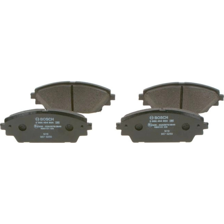 Bremsbelagsatz, Scheibenbremse 0 986 494 804 Bremsbelagsatz, Scheibenbremse 0 986 494 804