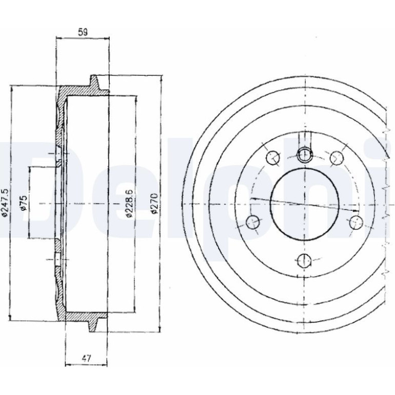 Bremstrommel BF275
