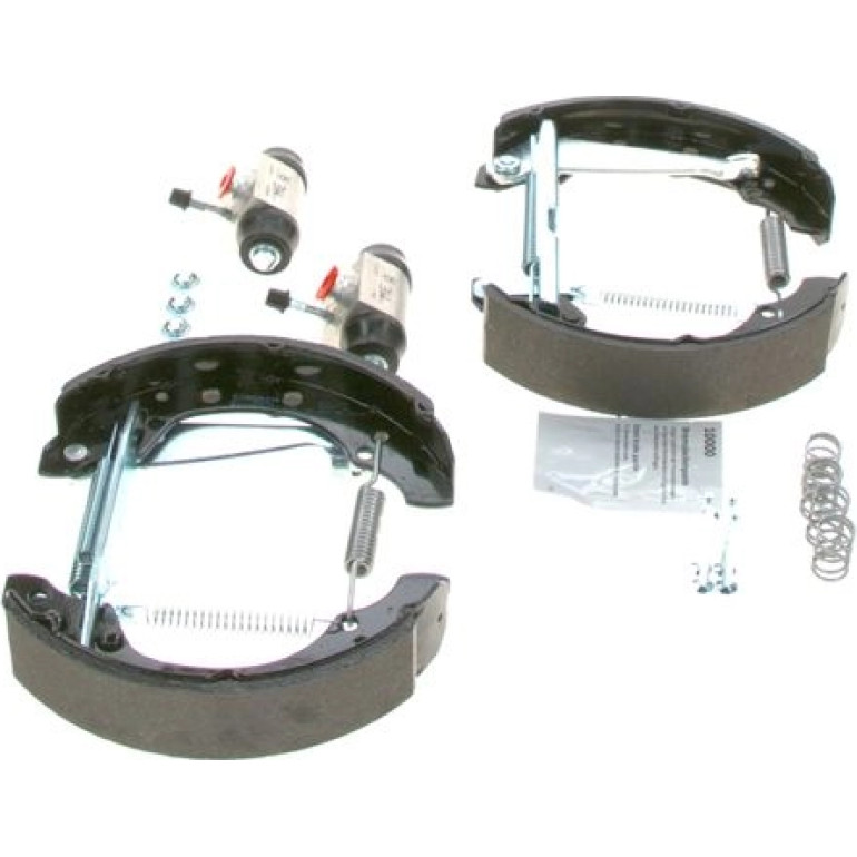 BOSCH 0 204 114 690 Bremsbackensatz, Trommelbremse mit Zubehör, mit Radbremszylinder BOSCH 0 204 114 690 Bremsbackensatz, Trommelbremse mit Zubehör, mit Radbremszylinder