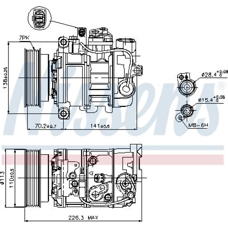 Kompressor, Klimaanlage 89237