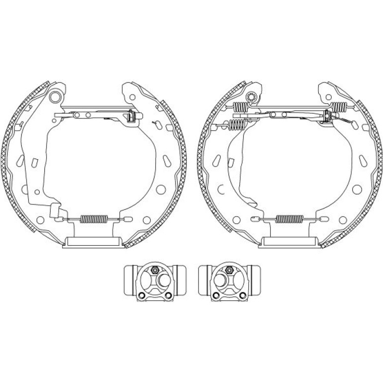 Bremsbackensatz 84057400