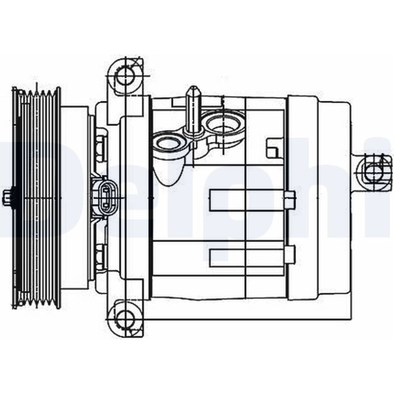 Kompressor, Klimaanlage TSP0155984