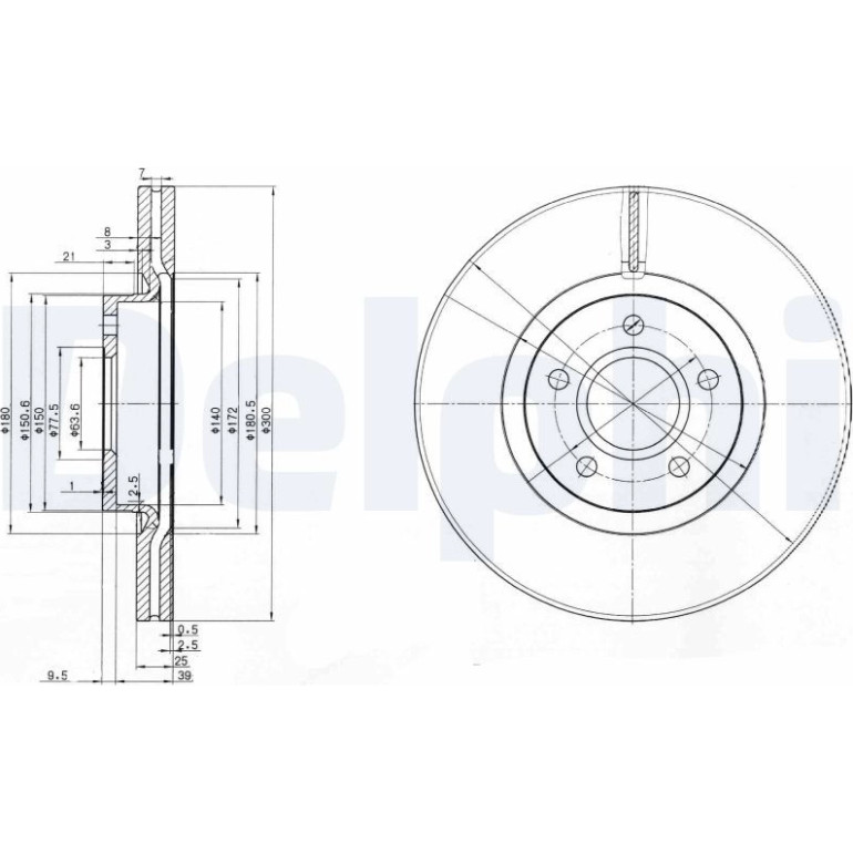 Bremsscheibe BG3895 Bremsscheibe BG3895