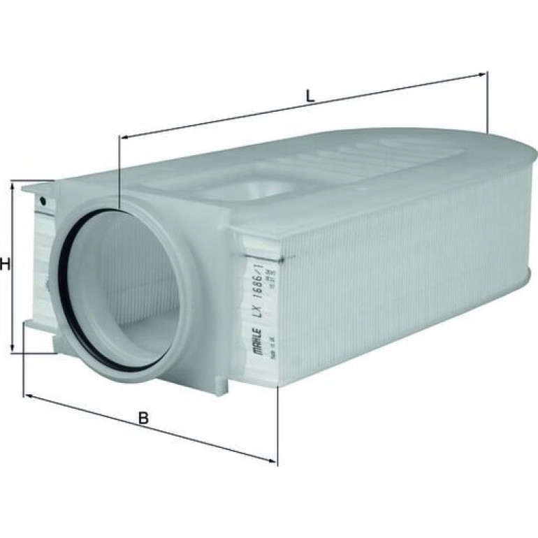 Luftfilter LX 1686/1