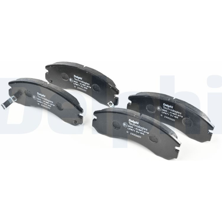 Bremsbelagsatz, Scheibenbremse LP871 Bremsbelagsatz, Scheibenbremse LP871
