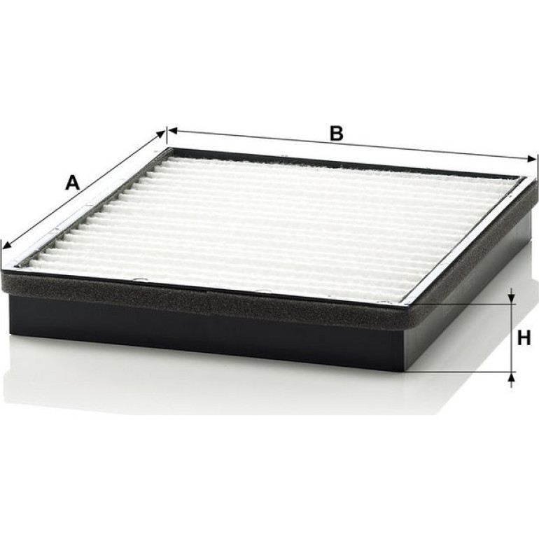 MANN-FILTER CU 2520 Innenraumfilter, Partikelfilter MANN-FILTER CU 2520 Innenraumfilter, Partikelfilter