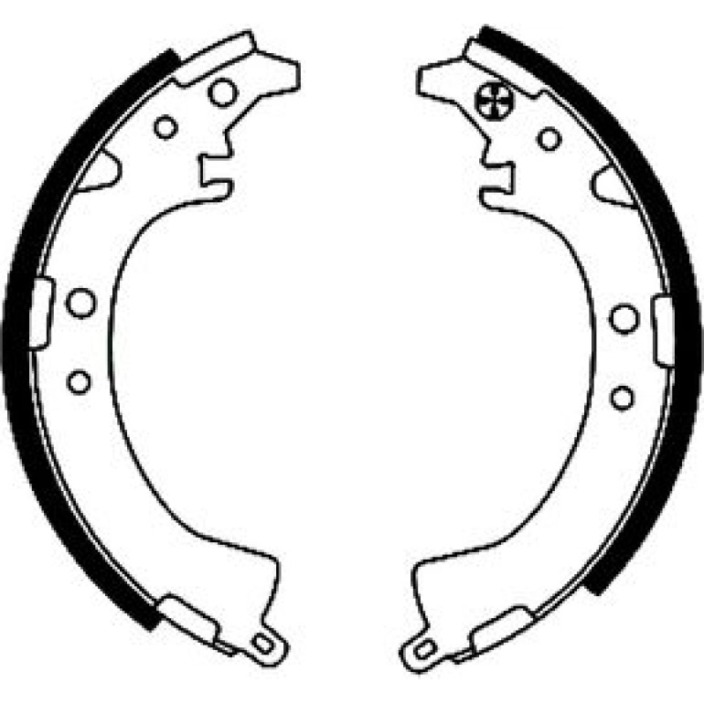 Bremsbackensatz 91048200 Bremsbackensatz 91048200