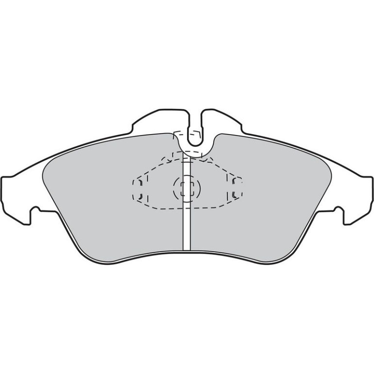 Bremsbelagsatz, Scheibenbremse 598044 Bremsbelagsatz, Scheibenbremse 598044