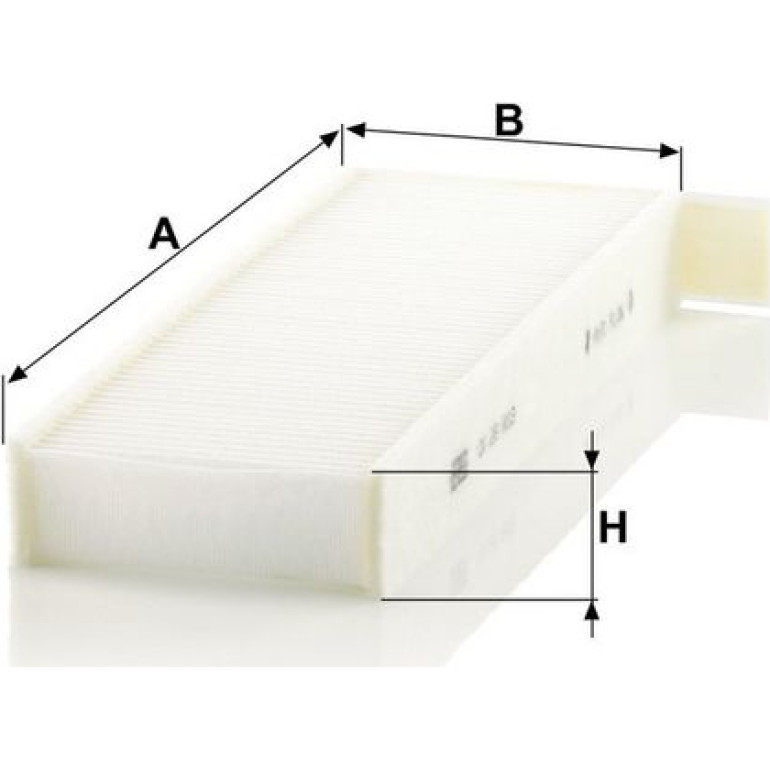 MANN-FILTER CU 29 003-2 Innenraumfilter, Partikelfilter