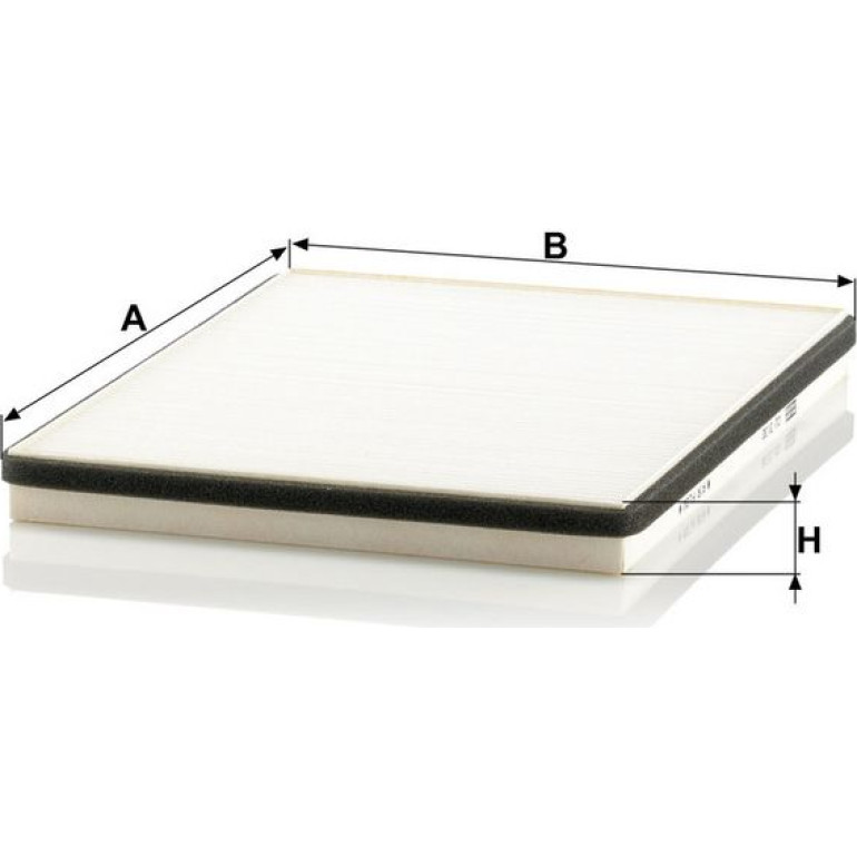MANN-FILTER CU 3132 Innenraumfilter, Partikelfilter MANN-FILTER CU 3132 Innenraumfilter, Partikelfilter