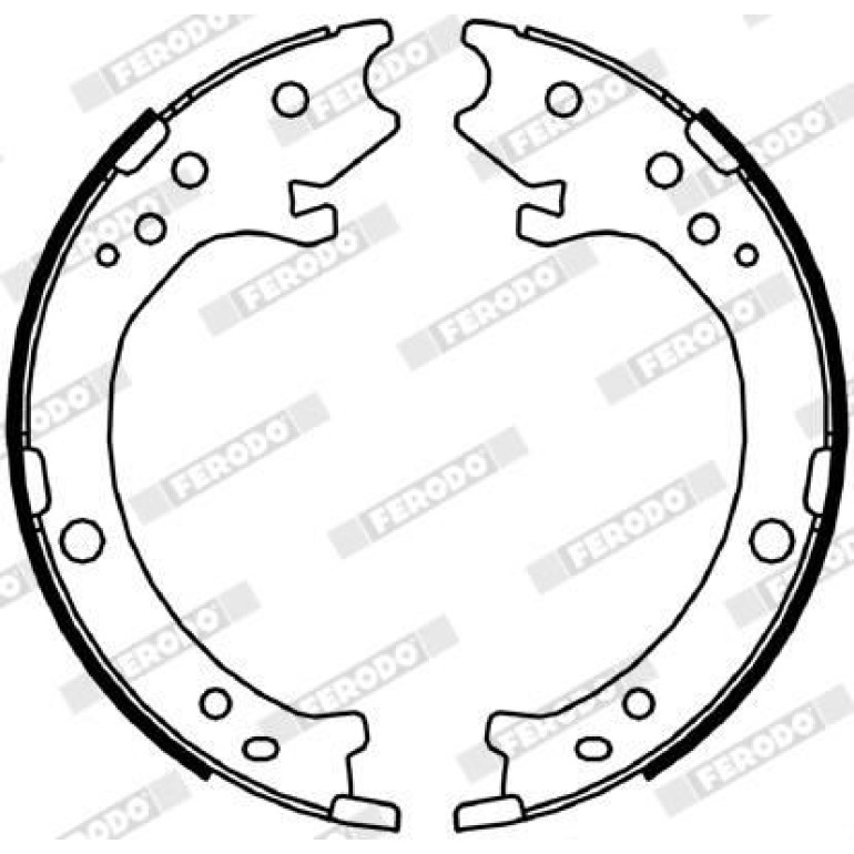 Bremsbackensatz, Feststellbremse FSB4043 Bremsbackensatz, Feststellbremse FSB4043