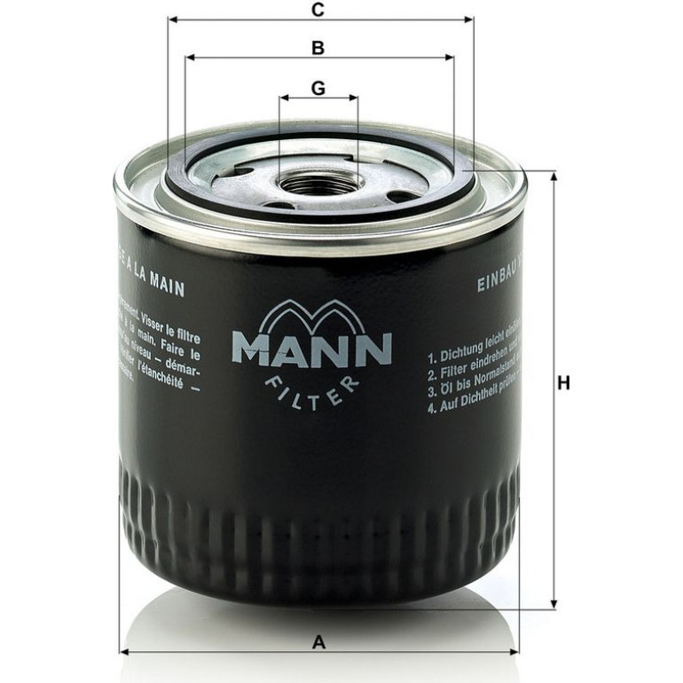Ölfilter W 920/17