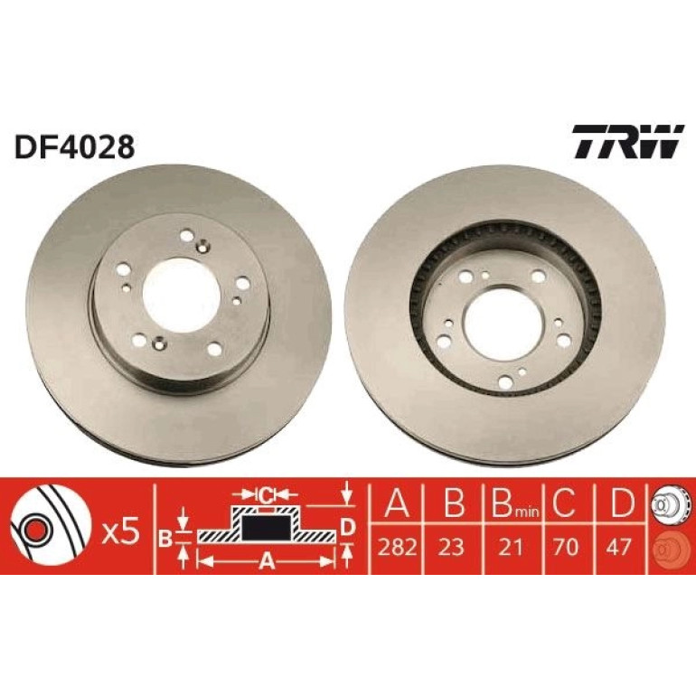 Bremsscheibe DF4028